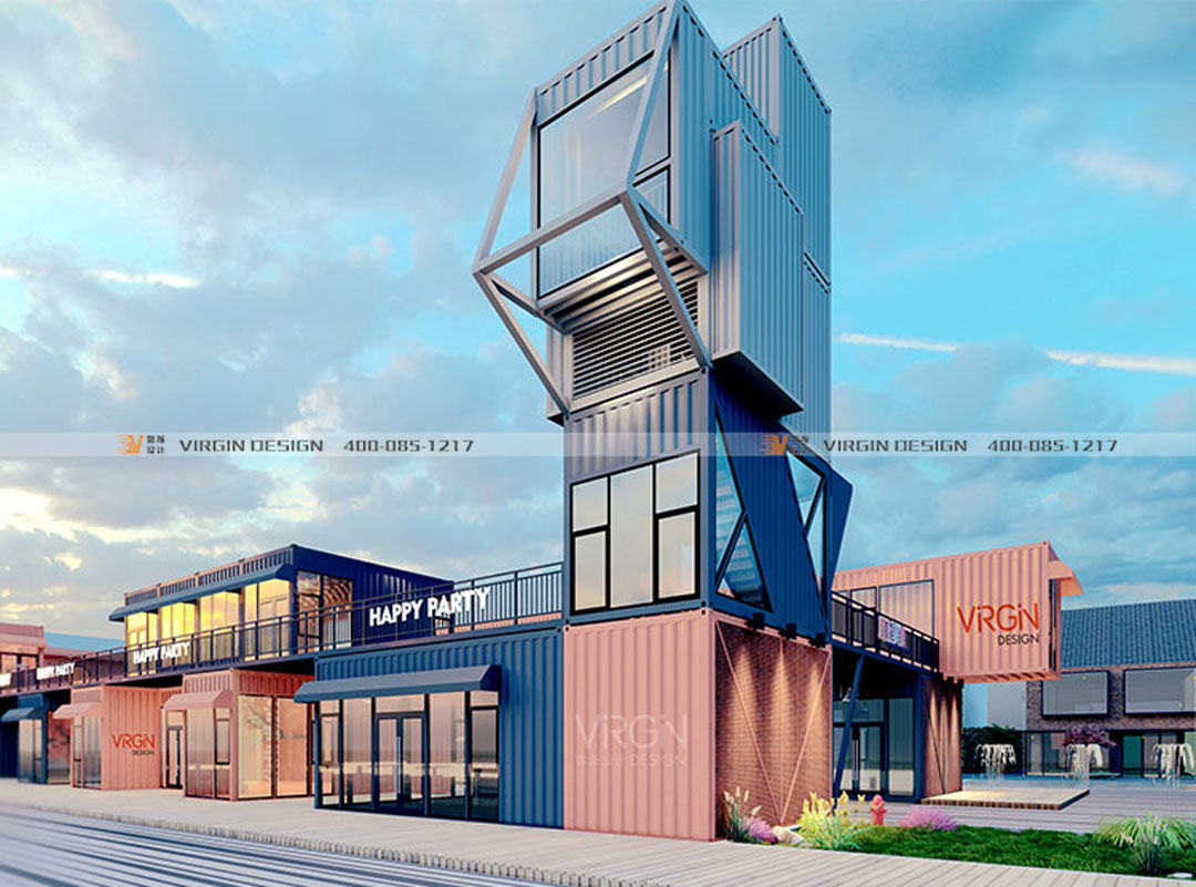 上海川上美集集裝箱商業(yè)街